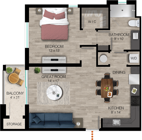 Unit A1 at The Orchard at Portofino Vineyards, Fort Myers, FL